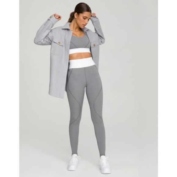 Good American Active Essential Icon Core Legging Heather Grey Size Small‎ (1) - Picture 1 of 8